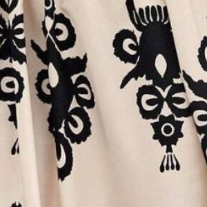 Smocked Printed Wide Strap Maxi Dress